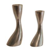 Candlesticks vintage Danish metal
