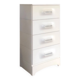 Prisunic 4-drawer chest of drawers or bedside table, 1970s