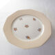Compotier vintage rose pale et fleurs