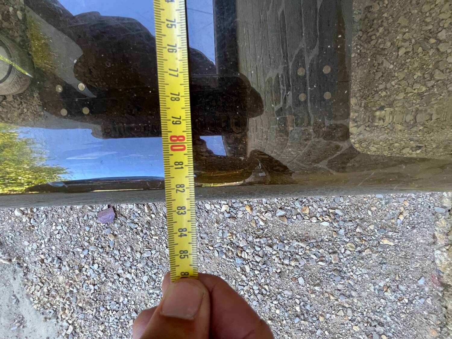 Plexiglass coffee table