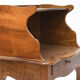 Pair of walnut bedside tables