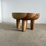 Coffee table, quadripod suar coffee table