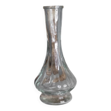 Pressed glass soliflore vase