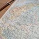 Printed in 1900, map of Russia, Sweden and Norway.