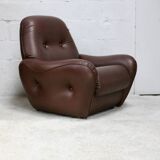 Pair of "space age" armchairs. Circa 1970