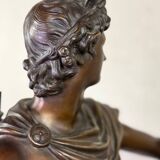 Apollo Belvedere, bronze after the antique, foundry mark, Jaboeuf and Rouard, Paris