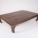 Imposing “Kang” coffee table known as opium table, China.