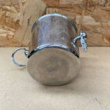 Old champagne bucket cooler couzon stainless steel france