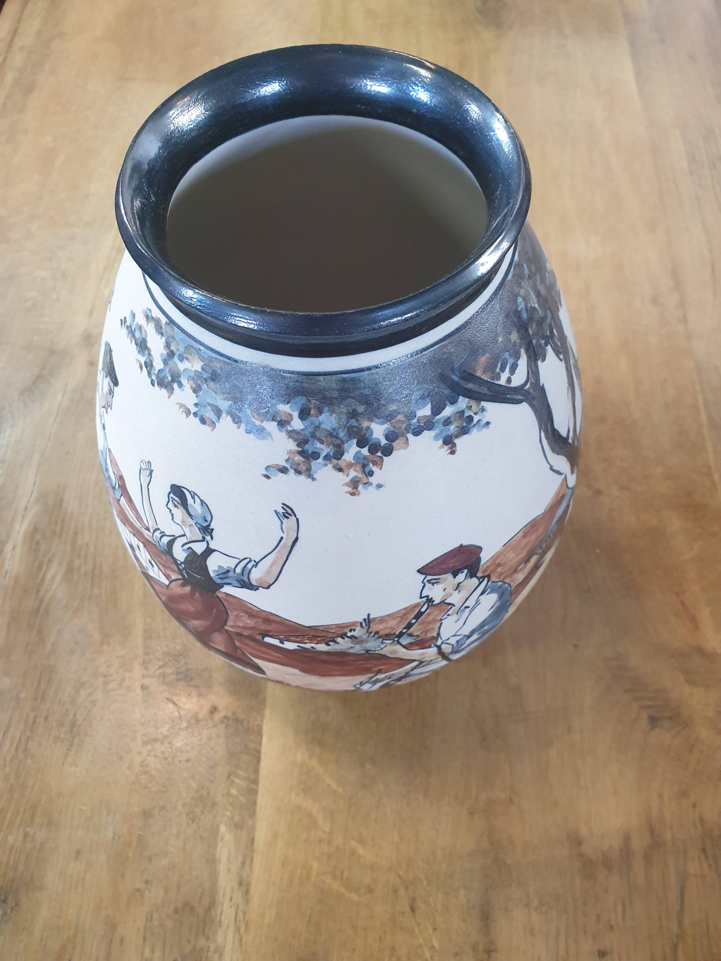 Ciboure Vase Pottery