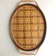 Vintage rattan and wicker tray