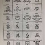 Soap holder / dish in enameled ceramic - gien - vintage 1876