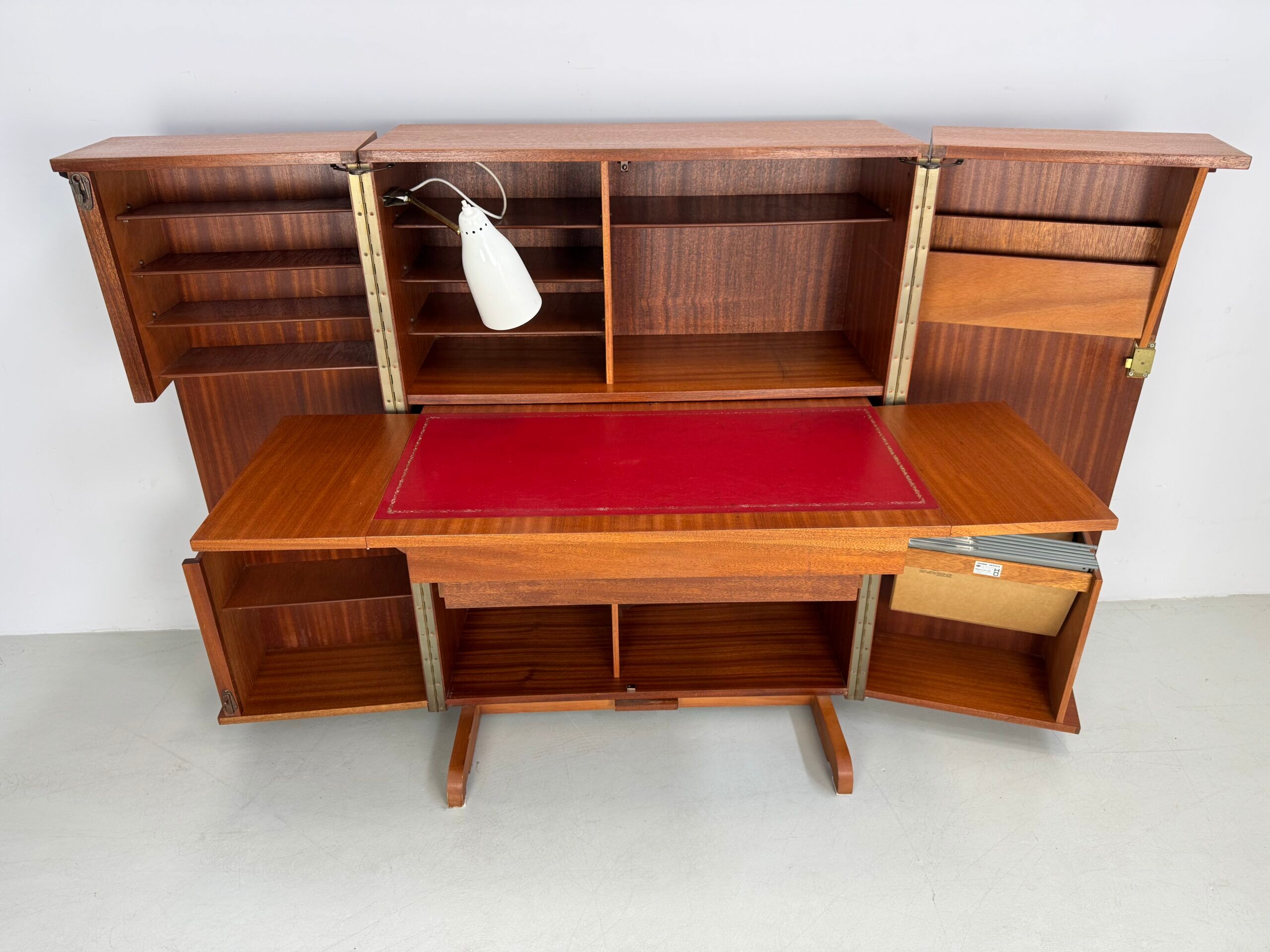Vintage desk in a box.
