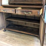 Two-body art nouveau sideboard from Maison Diot 1900