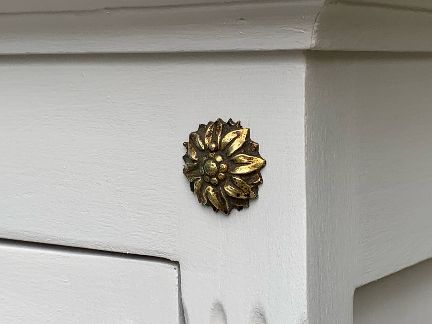 Antique Parisian glass cabinet H150