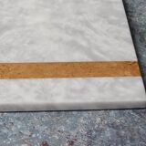 Salvatore – White Rectangular Natural Marble Serving Tray