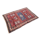 Antique Caucasian Karabakh carpet in 100% wool, late 19th century.