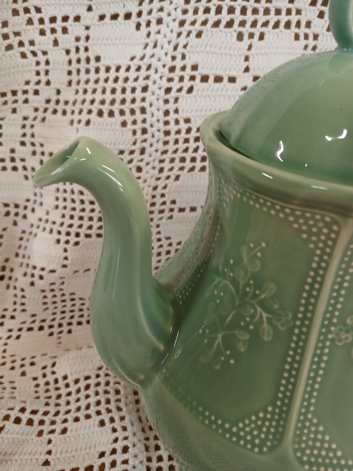 Antique St. Clement teapot/coffee pot