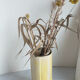 Vase en grès jaune