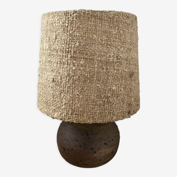 Lamp in Pyrite stoneware