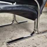 Set price! De Sede DS-2030 2x lounge chair + ottoman, vintage