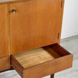 Midcentury high sideboard/ long john in teak