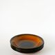 Set of 4 glazed ceramic deep plates, Longchamp, 1960
