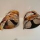 Pair of Murano glass sconces by Carlo Nason for Mazzega 70s