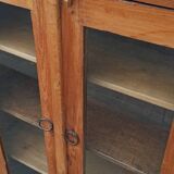 Small old glass cabinet