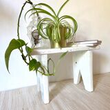Wooden stool, plant holder