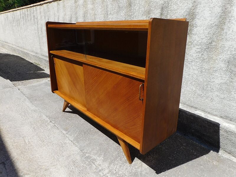 Enfilade bahut of dining room vintage showcase 1950