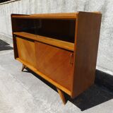 Enfilade bahut of dining room vintage showcase 1950