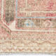 Brown red turkish runner rug, 90x336 cm