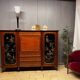 Mahogany sideboard from maison hirch paris bar bookcase