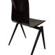 Pagholz Galvanitas S22 stackable school chair dark brown