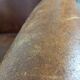 Vintage Sheepskin Club Chair - Raw Patina, Man Cave Essential