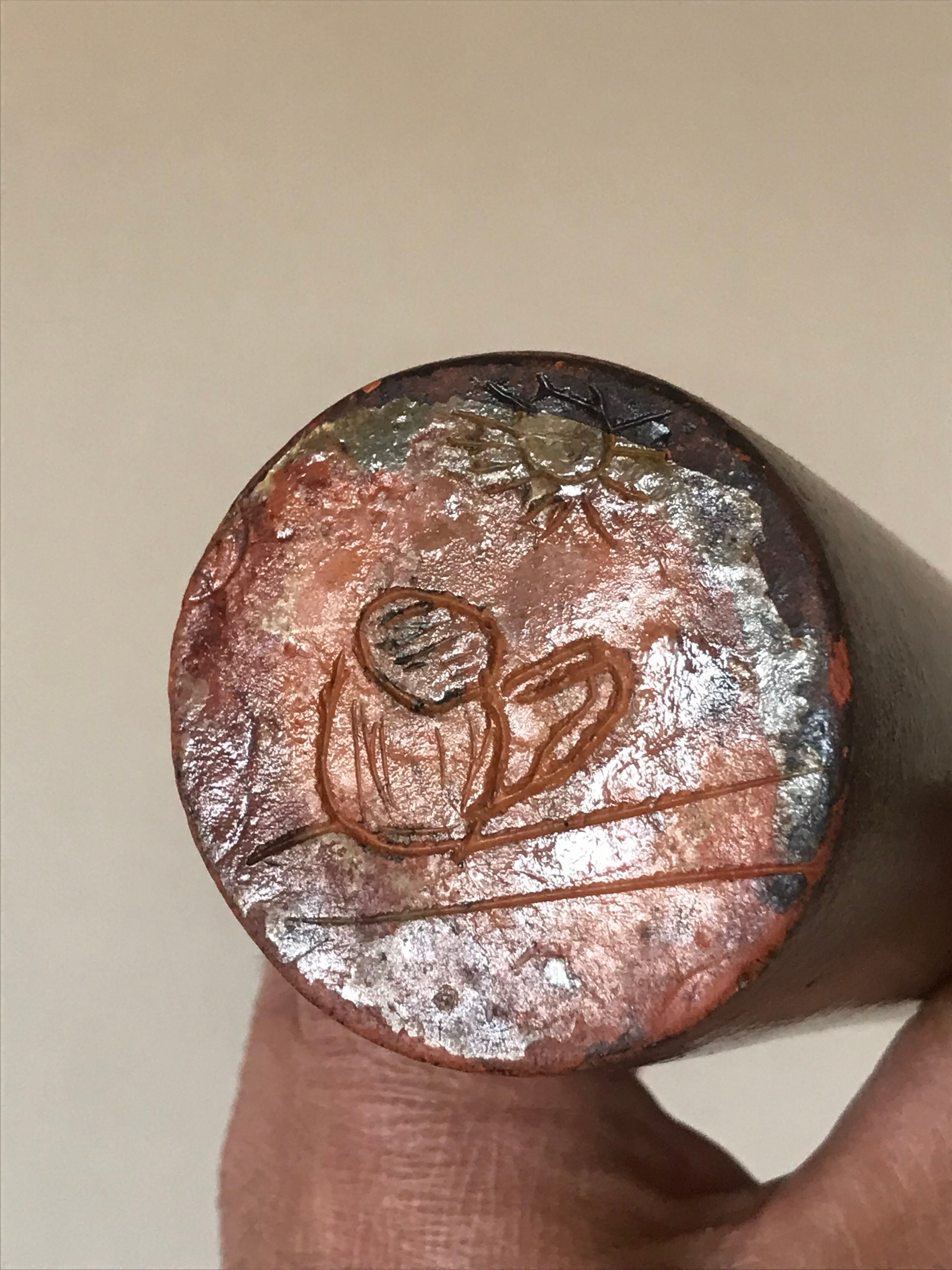 Vase soliflore neck fine vintage design years 70