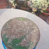 Blue glass pharmacy jar