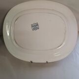 Plate earthenware