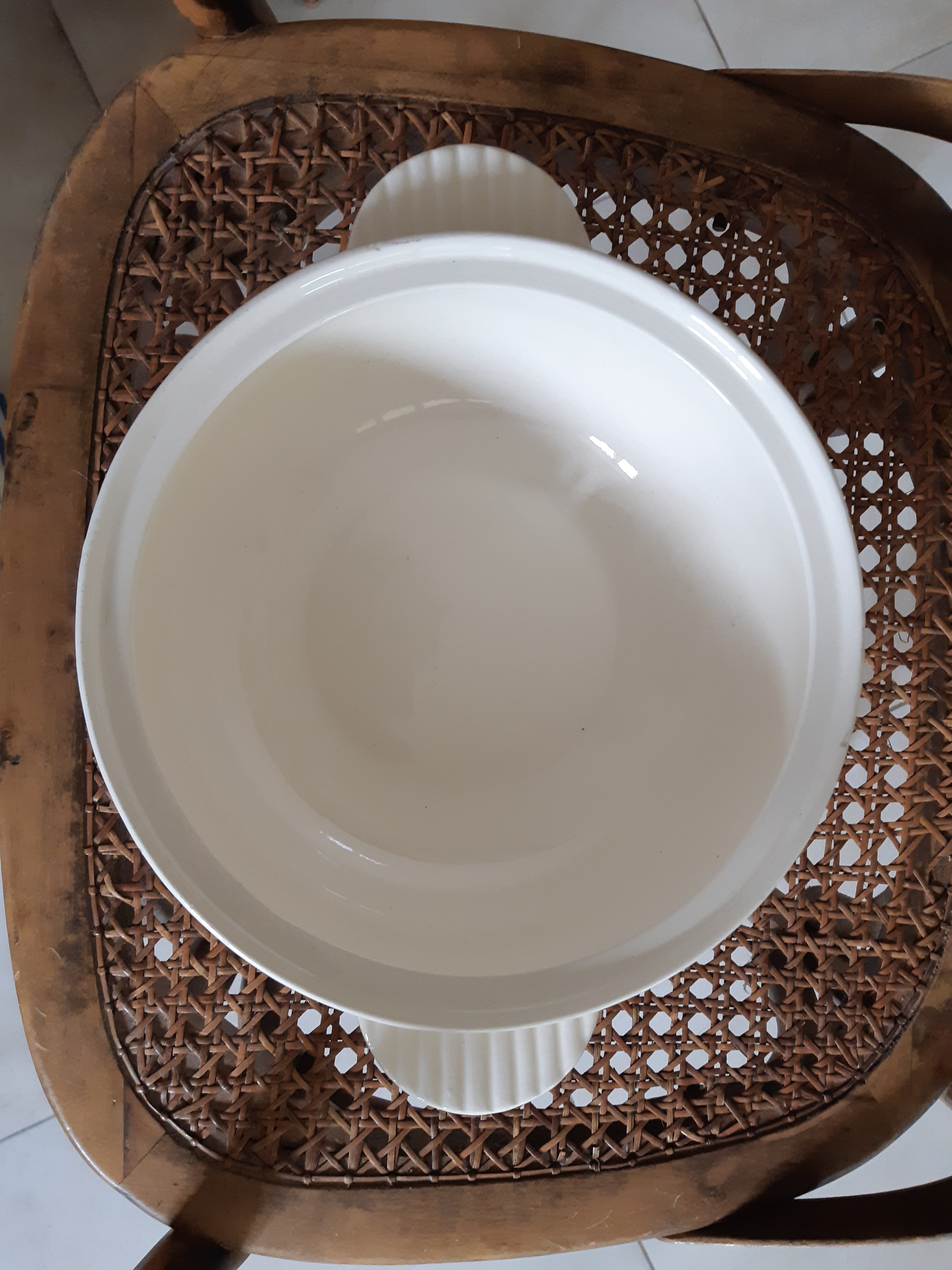 Plates and legumier Badonviller