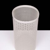 Perforated Metal Waste Basked 1950s
