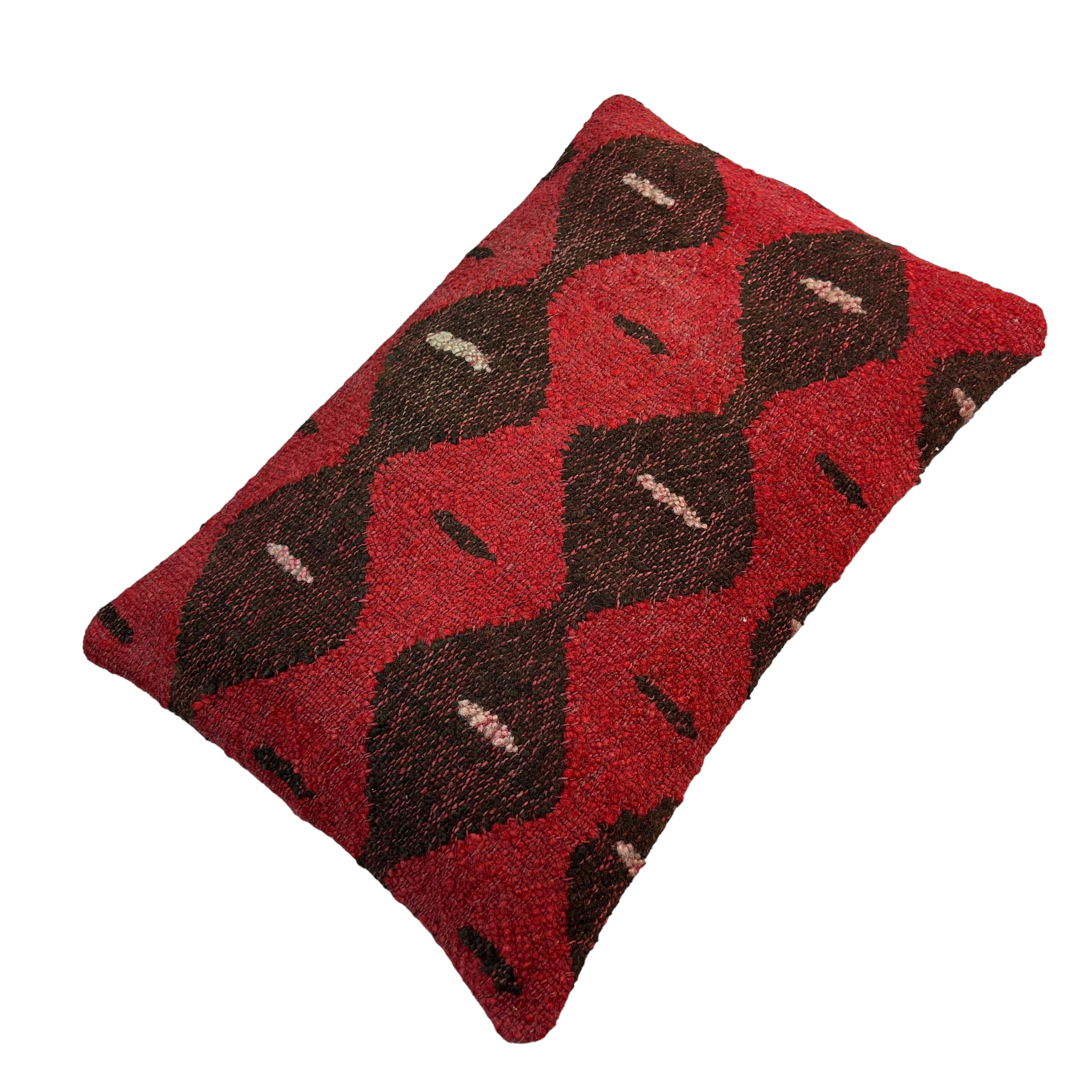 Vintage turkish kilim cushion cover 30x50cm