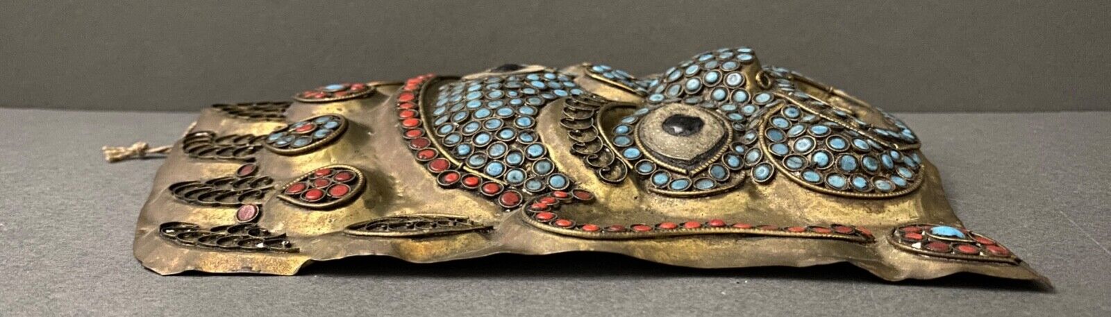 Ritual mask tibetan tibet demon protector mahakala stones