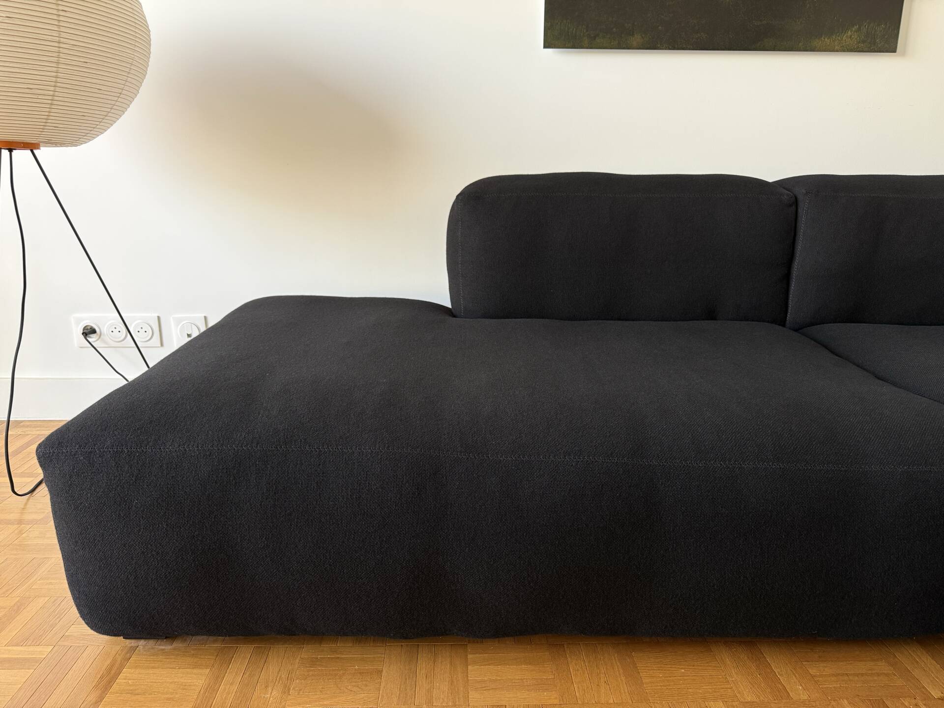 HAY Mags Soft Low Sofa Noir