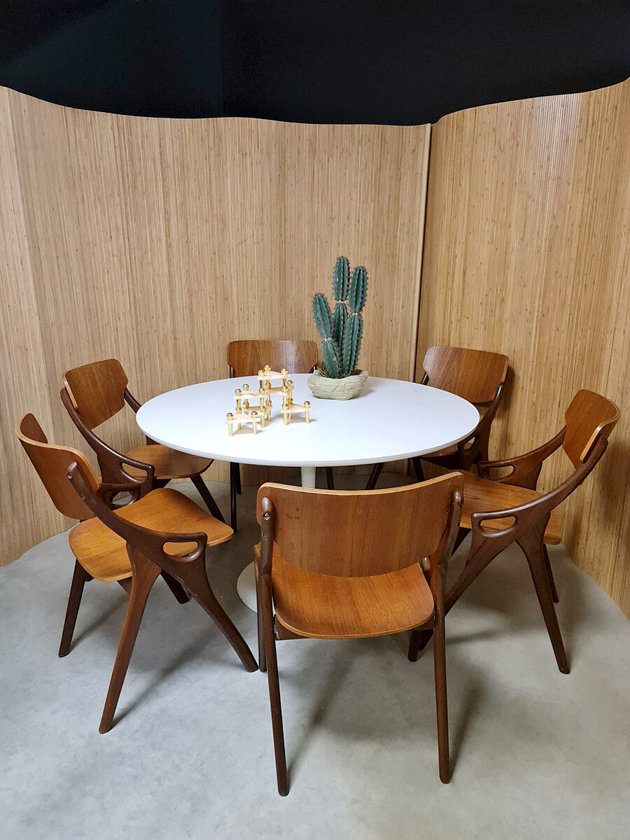 Vintage Danish design dining chairs