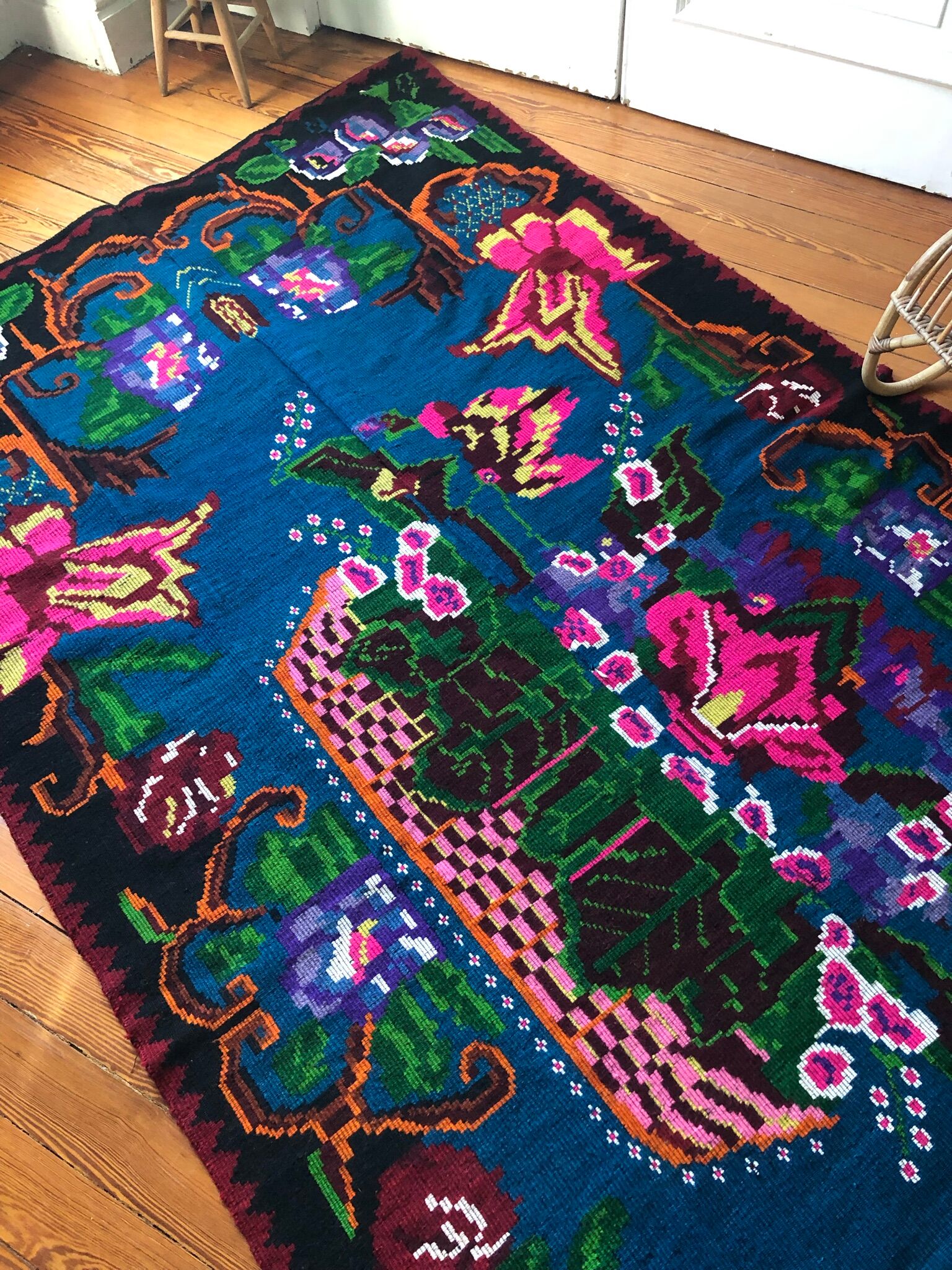 Moldovan kilim carpet