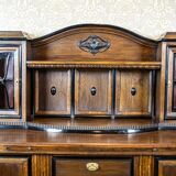 Vintage Buffet in Oak Burl, 1930s