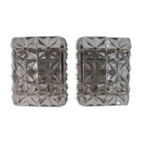 Pair of rectangular wall in Crystal by Kinkeldey 1960
