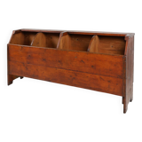 Antique 19th century rustic French trough or alternative storage unit in pi
