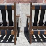 Pair of armchairs 60s