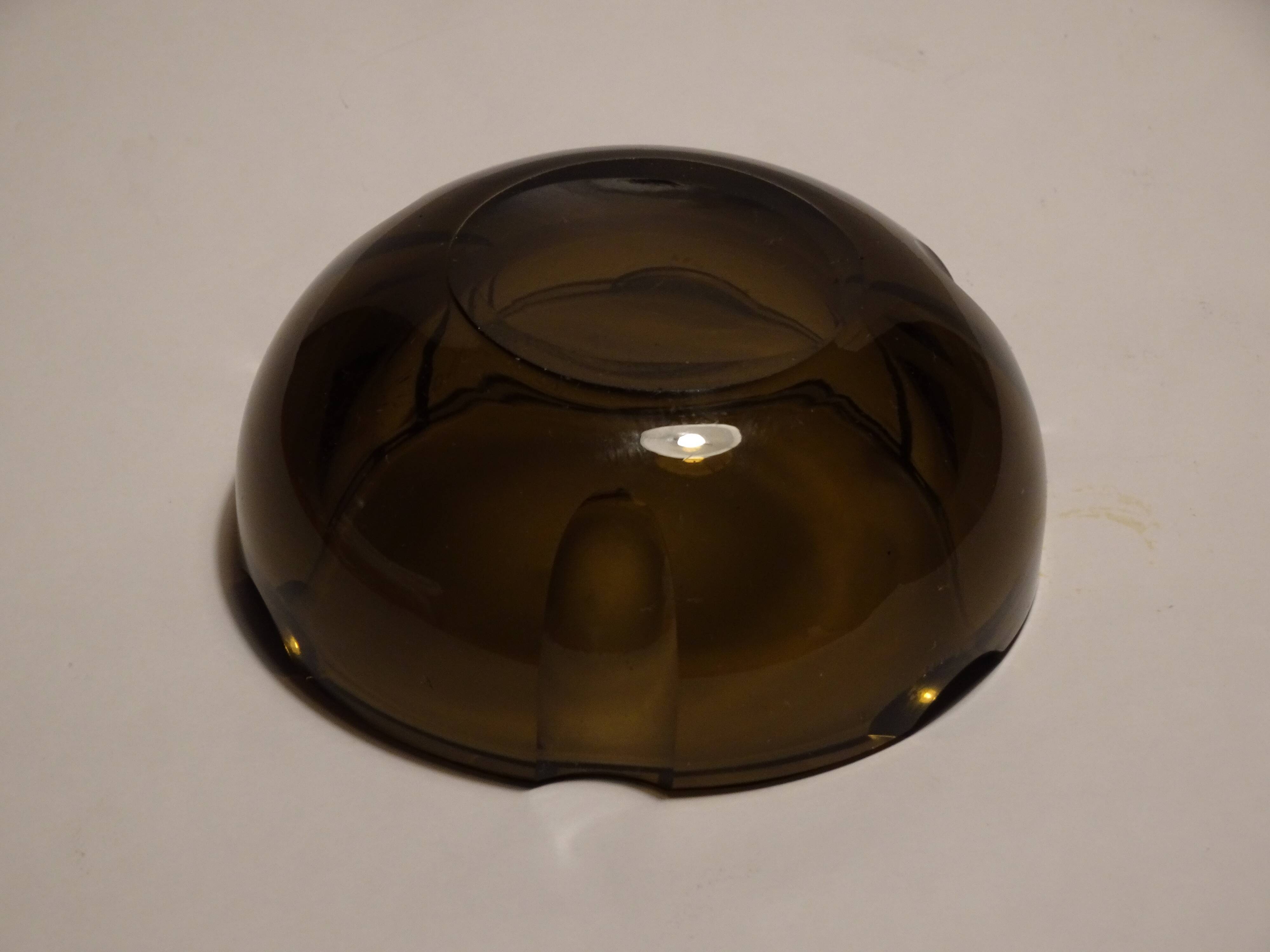 Daum ashtray from the cross of Lorraine, Nancy, France